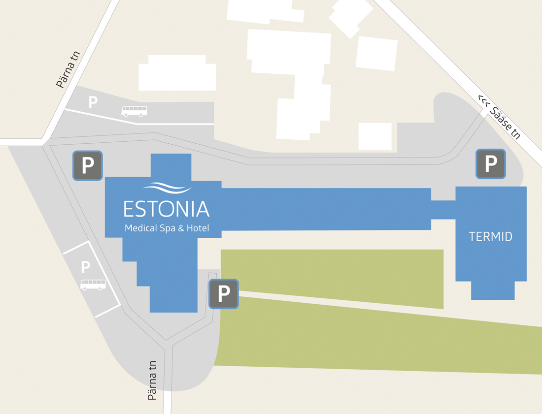 Parkimine_Estonia Medical Spa & Hotel